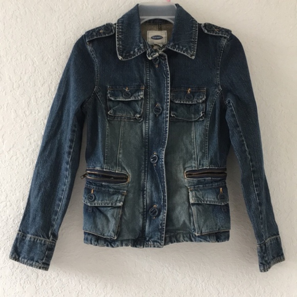 ✅Women Old Navy Jeans Jacket size XS
